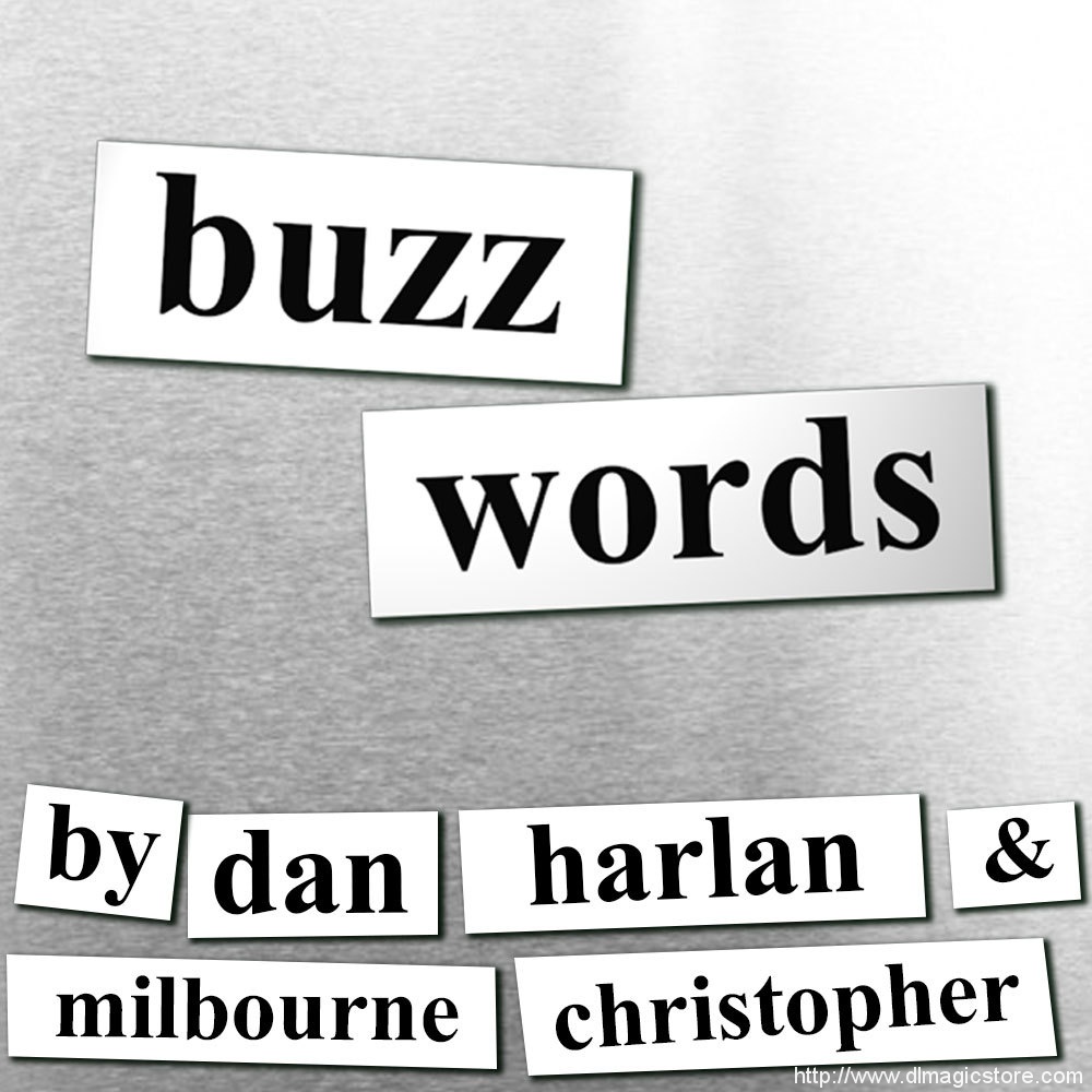 Buzzwords by Dan Harlan & Milbourne Christopher (Instant Download)