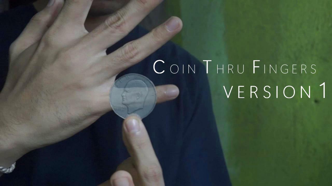 Rogelio Mechilina – COIN THROUGH FINGERS VERSION 1