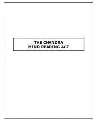 Chandra Mind Reading Act by James S. Harto