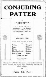 Conjuring Patter by P. T. Selbit