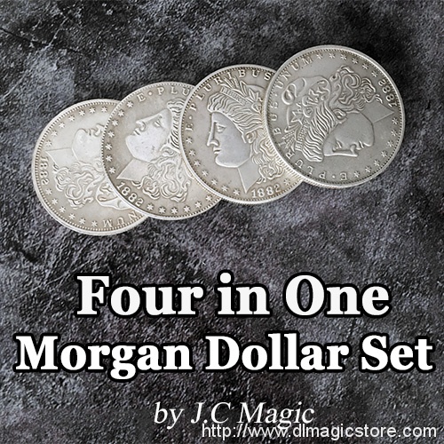 Four in One Morgan Dollar Set by J.C Magic