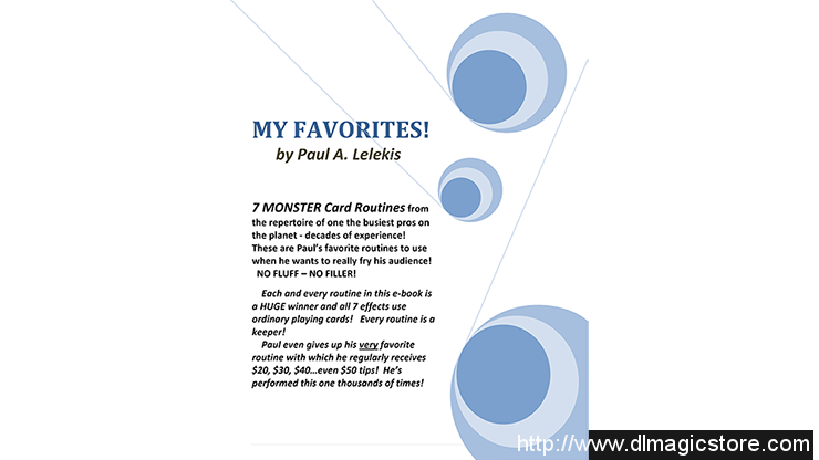 My Favorites! by Paul A. Lelekis eBook (Download)