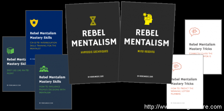 Rebel Mentalism – Learn How To Read Minds & Hypnotize Anybody (The Complete Package)
