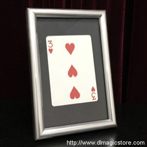 Signed Card Thru the Frame by Hilgar