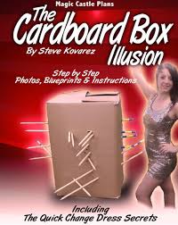 The Cardboard Box Illusion Plans by Steve Kovarez – INSTANT DOWNLOAD