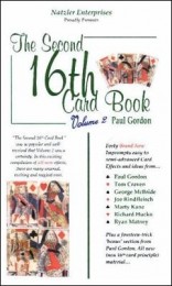 The Second 16th Card Book Volume 2 by Paul Gordon